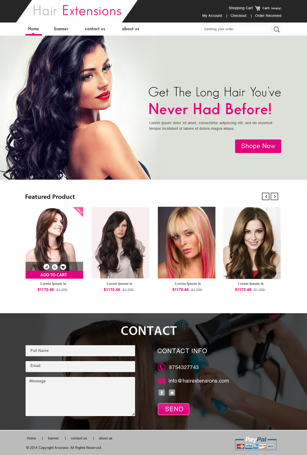 Web Design by webxvision for Mariell Inc | Design #4960092
