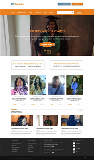 Web-Design von pb für Mariell Inc | Design: #4926055
