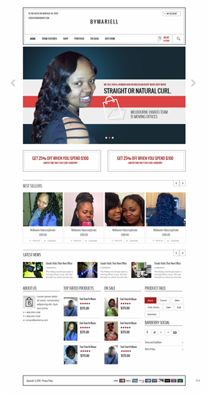 Web-Design von pb für Mariell Inc | Design: #4926086