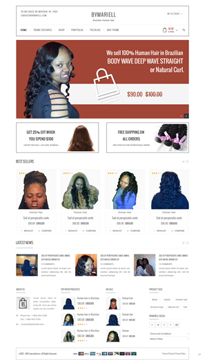 Web-Design von pb für Mariell Inc | Design: #4926088