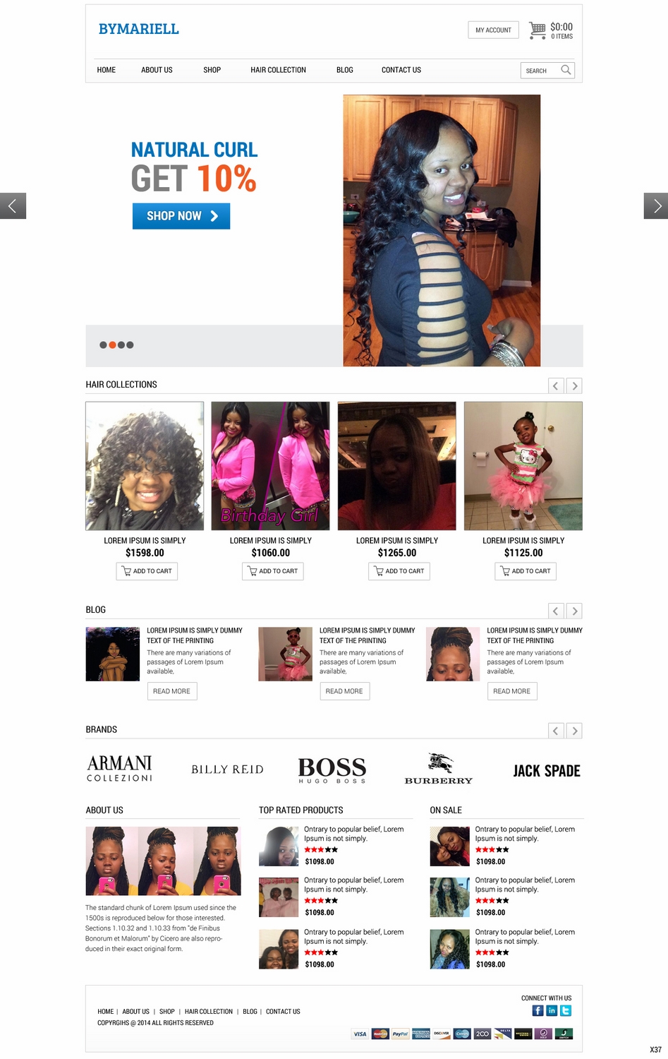 Web Design by pb for Mariell Inc | Design #4926101
