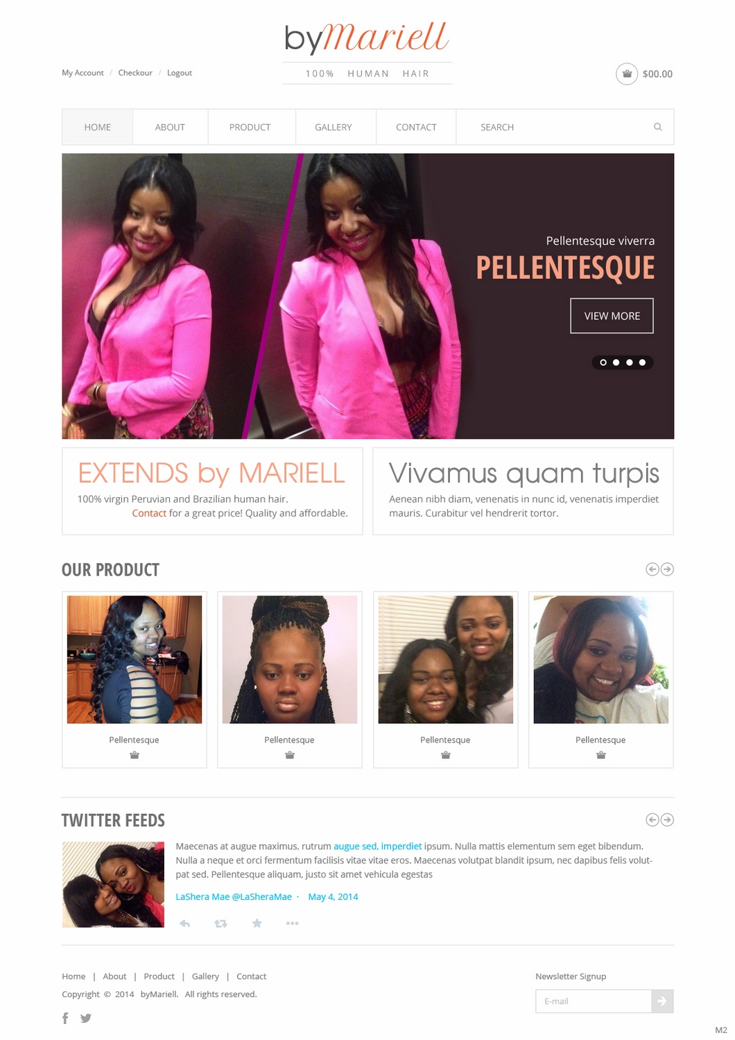 Web-Design von pb für Mariell Inc | Design #4926103