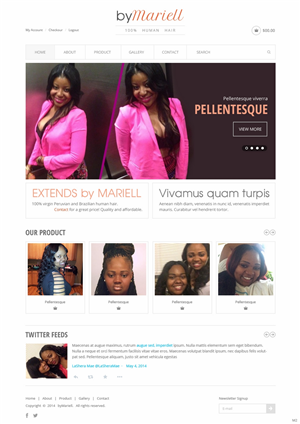 Web-Design von pb für Mariell Inc | Design: #4926103