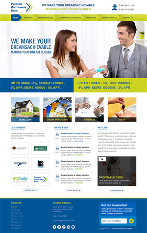 Landing Page Design by Creative Usha