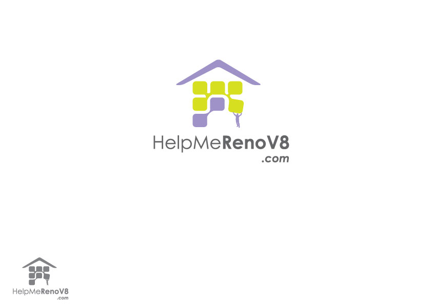 Logo Design by Bling Connect Ink for Help Me Renov8 Pty Ltd | Design #1378612