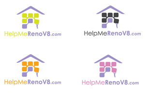 Logo Design by Bling Connect Ink for Help Me Renov8 Pty Ltd | Design: #1378647