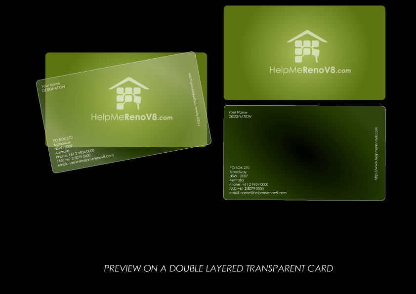 Logo Design by Bling Connect Ink for Help Me Renov8 Pty Ltd | Design #1378689