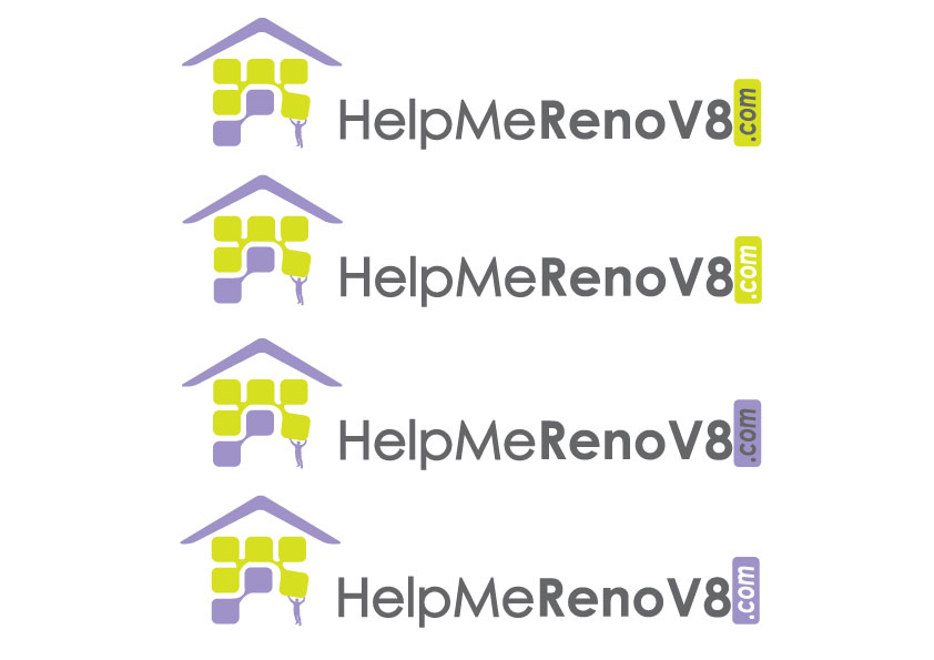 Logo Design by Bling Connect Ink for Help Me Renov8 Pty Ltd | Design #1381460
