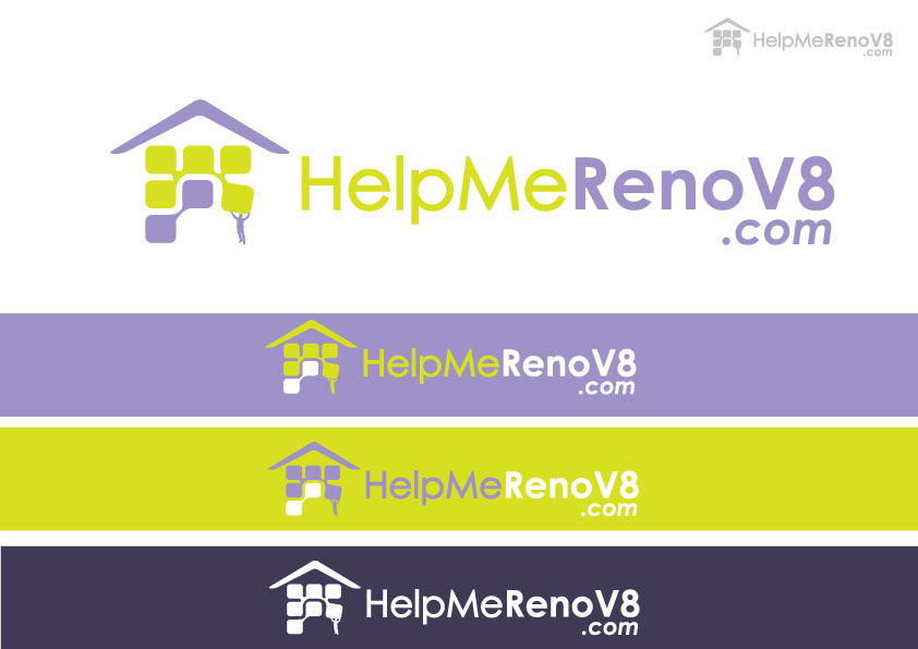 Logo Design by Bling Connect Ink for Help Me Renov8 Pty Ltd | Design #1382210