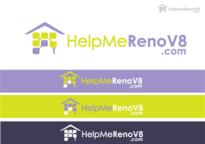 Logo Design by Bling Connect Ink for Help Me Renov8 Pty Ltd | Design: #1382210