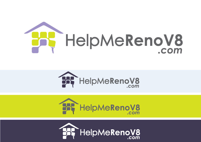 Logo Design by Bling Connect Ink for Help Me Renov8 Pty Ltd | Design #1382217