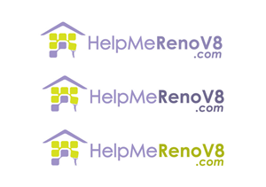Logo Design by Bling Connect Ink for Help Me Renov8 Pty Ltd | Design: #1384188
