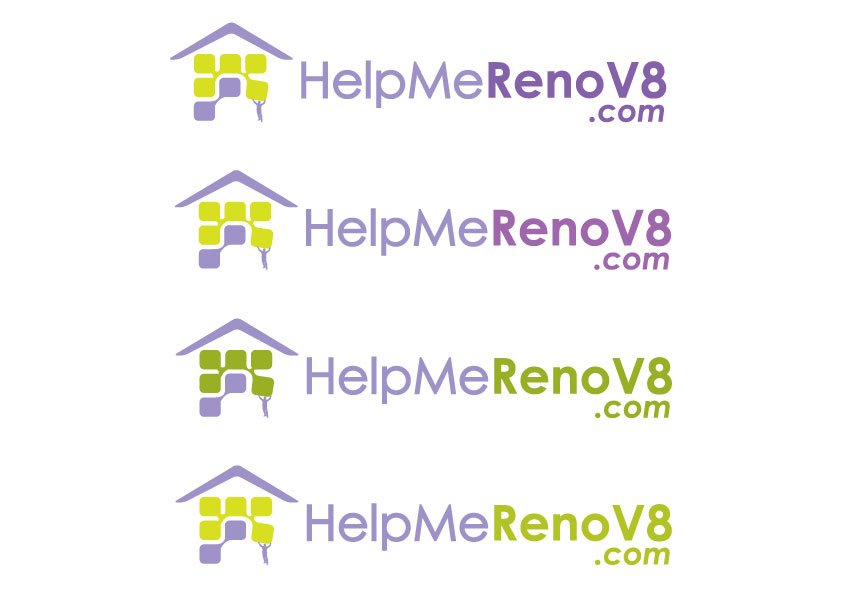 Logo Design by Bling Connect Ink for Help Me Renov8 Pty Ltd | Design #1384190
