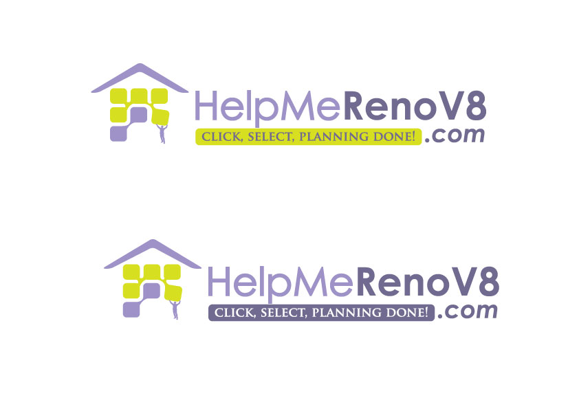 Logo Design by Bling Connect Ink for Help Me Renov8 Pty Ltd | Design #1386553