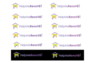 Logo Design by Bling Connect Ink for Help Me Renov8 Pty Ltd | Design: #1392260