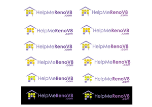 Logo Design by Bling Connect Ink for Help Me Renov8 Pty Ltd | Design: #1392261