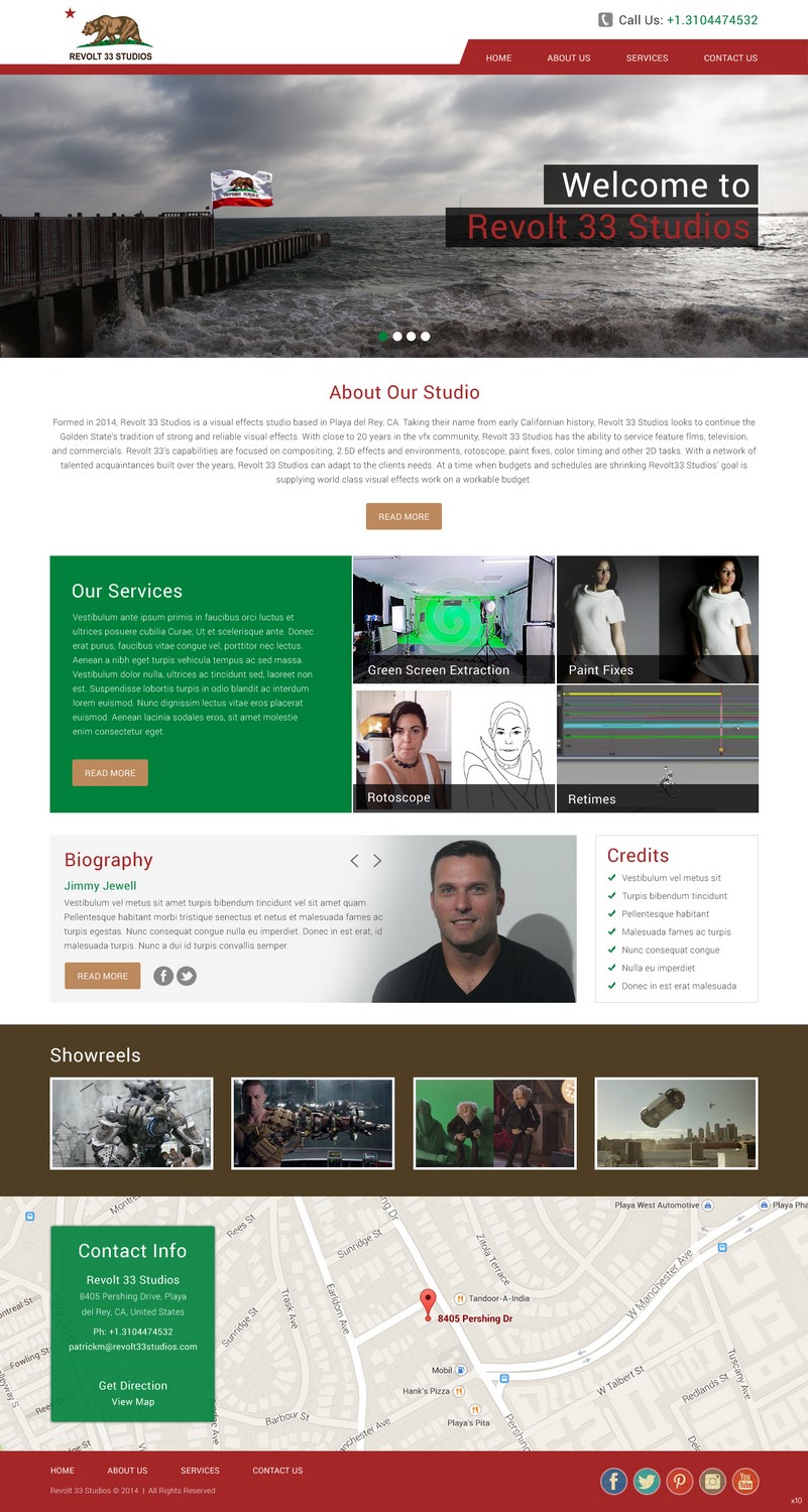 Web Design by pb for this project | Design #5225166