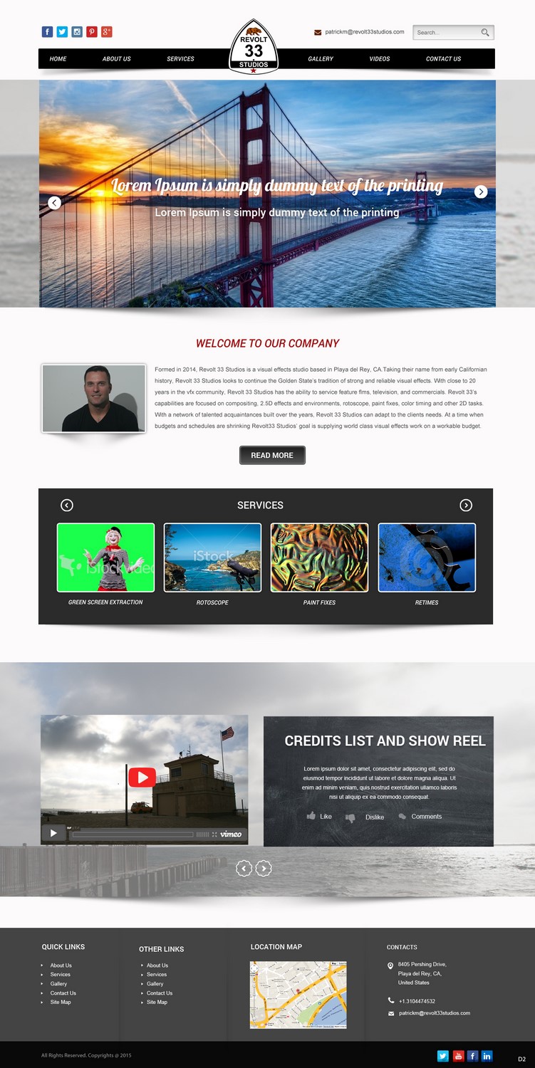 Web Design by pb for this project | Design #5225178
