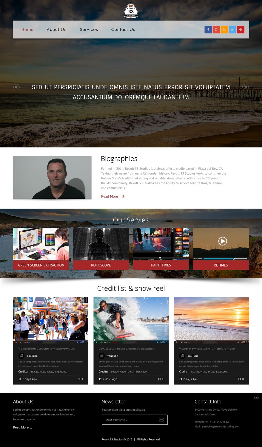 Web Design by pb for this project | Design #5225201