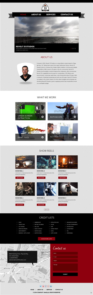 Web Design par pb pour ce projet | Design : #5228769