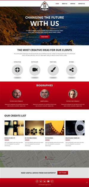 Web Design par pb pour ce projet | Design : #5228773