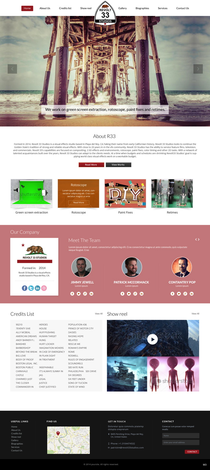 Web Design by pb for this project | Design #5228780