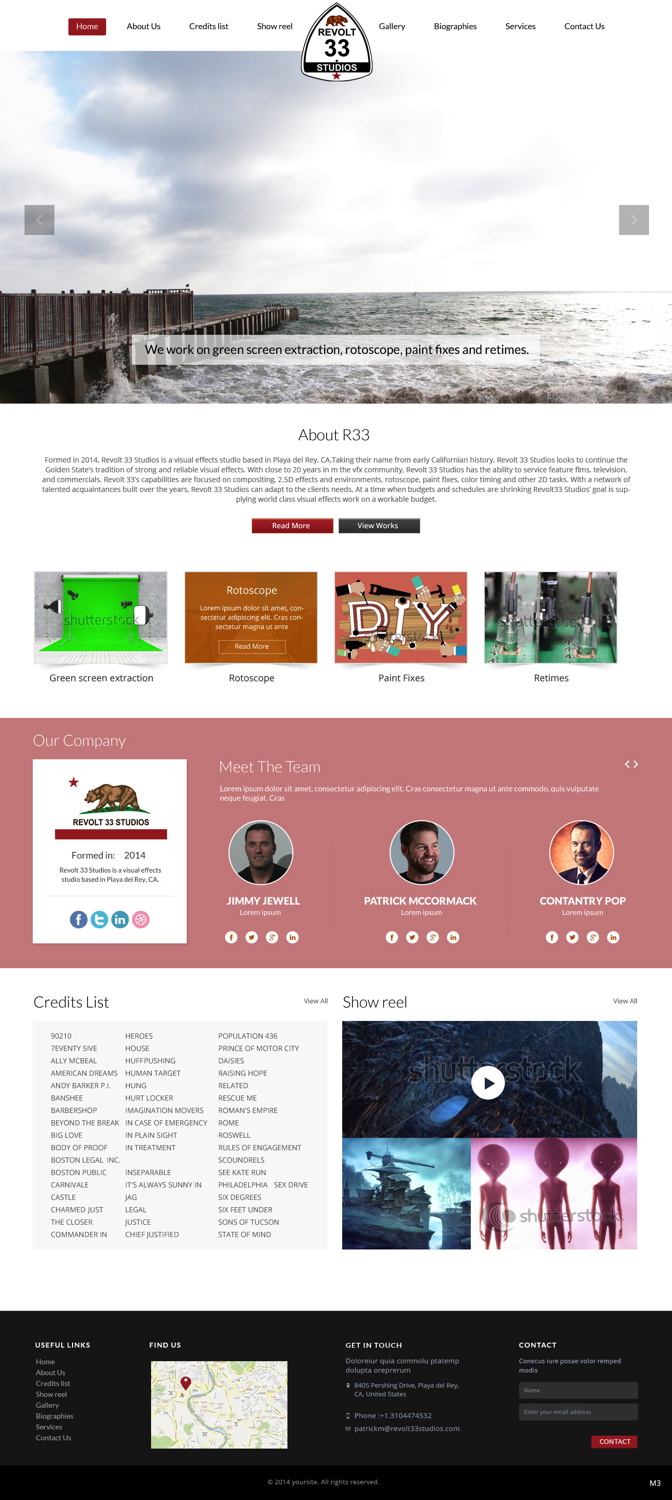 Web Design by pb for this project | Design #5228784
