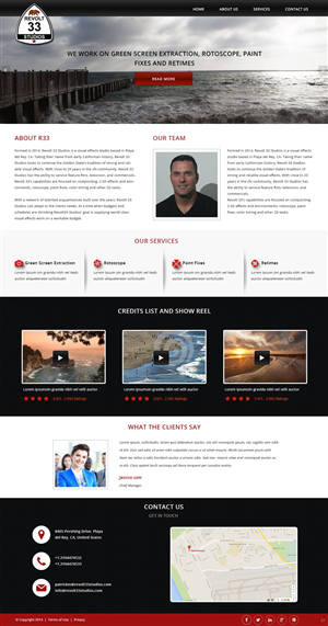 Web Design par pb pour ce projet | Design : #5228801