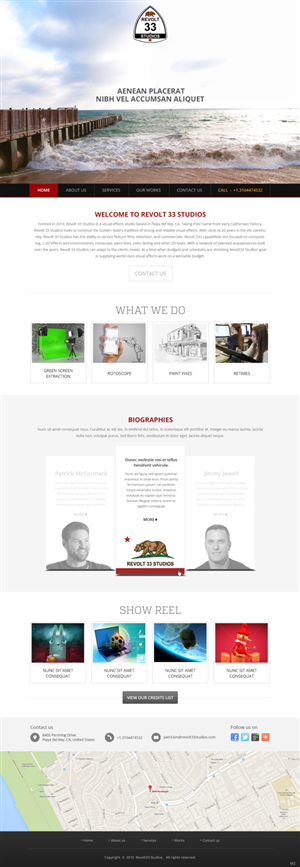 Web Design par pb pour ce projet | Design : #5228805