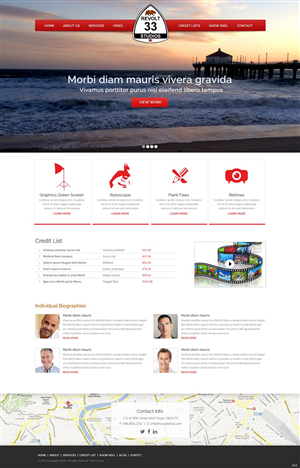 Web Design par pb pour ce projet | Design : #5237379