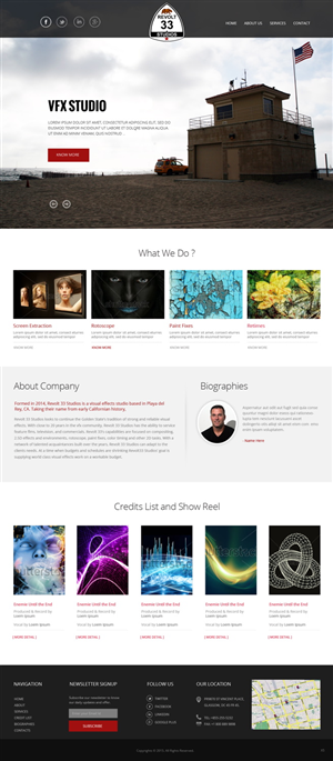 Web Design par pb pour ce projet | Design : #5237396