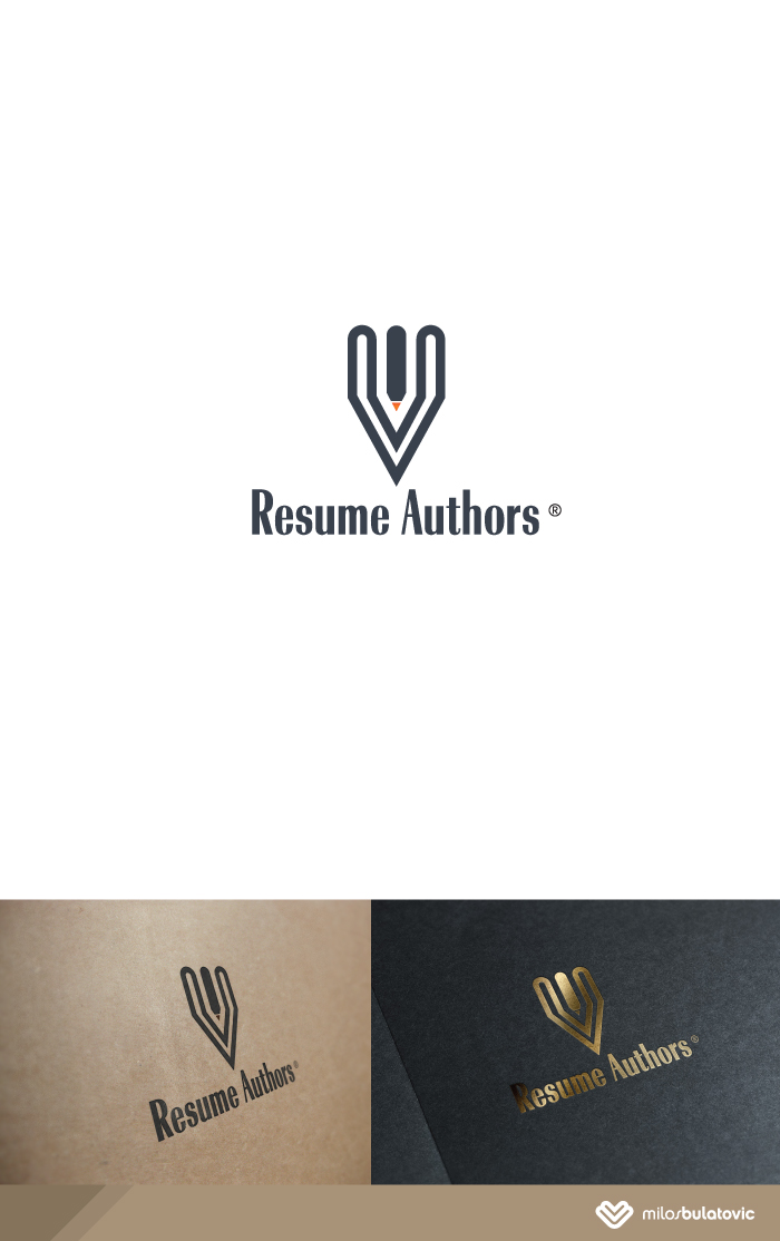 Logo Design by BRM for Resume Authors, LLC | Design #4914448