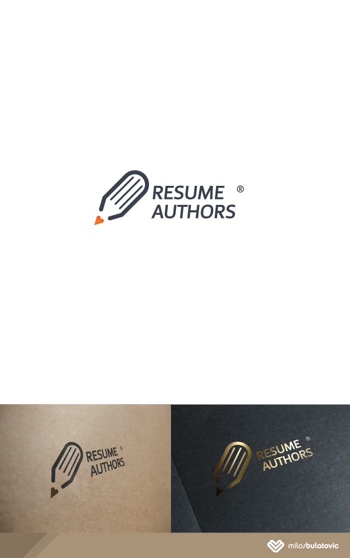 Logo-Design von BRM für Resume Authors, LLC | Design #4914636