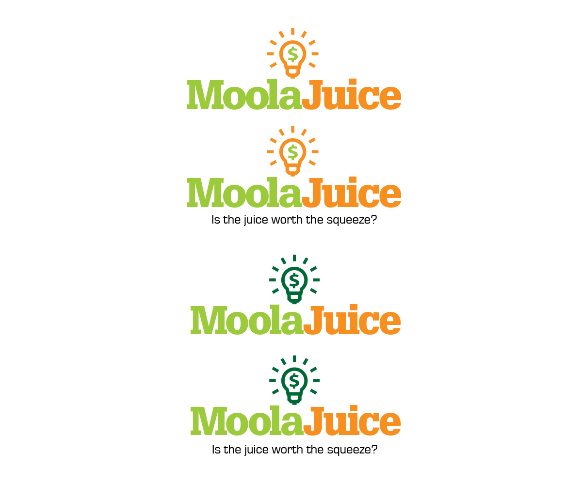 Logo Design by Thomas DeHart for Moola Juice | Design #4896801