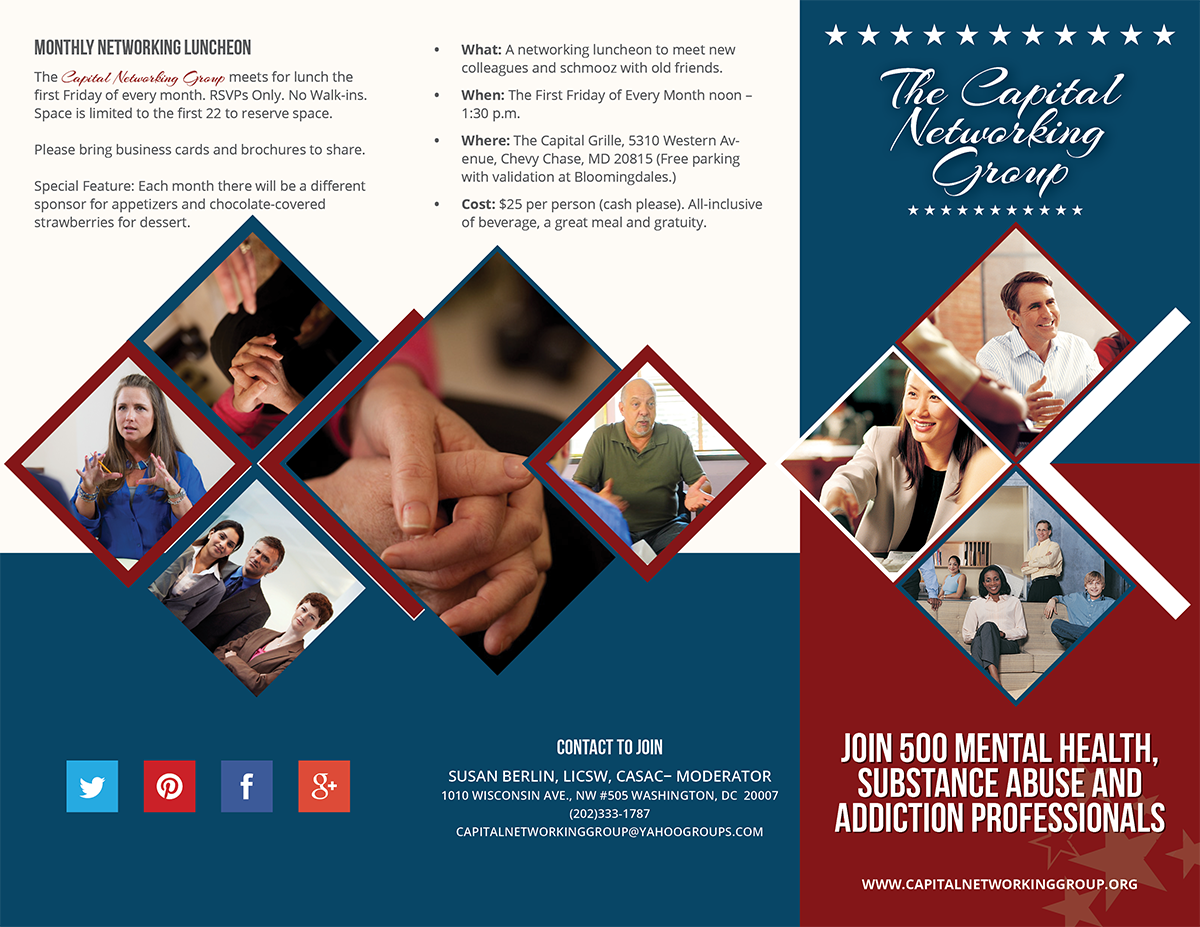 Diseño de Brochure por CreativeQD para Susan Berlin & Associates | Diseño #4996940