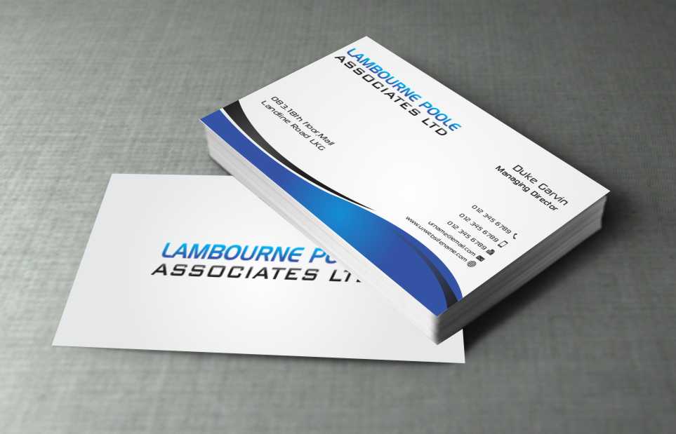 Business Card Design by szabist for this project | Design #4908803