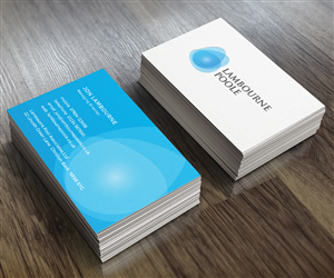 Lambourne Poole Associates Ltd | Business Card Design by JoGraphicDesign