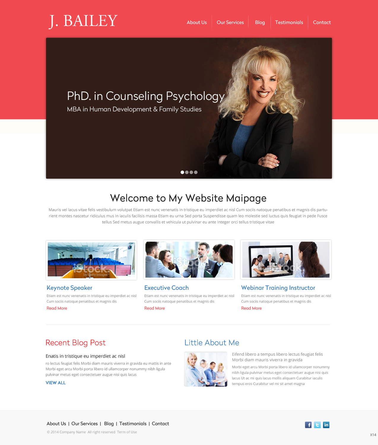 Web Design by pb for this project | Design #4888762