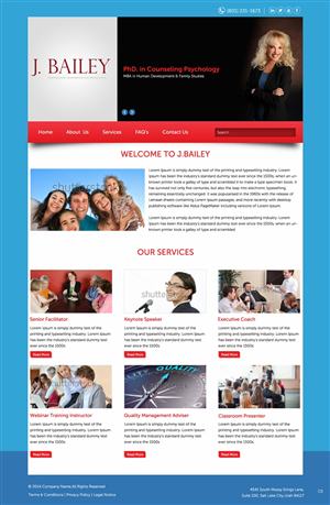 Web Design par pb pour ce projet | Design : #4909396