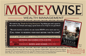 Postcard Design by UrbainFX for Moneywise Wealth Management | Design: #4934871