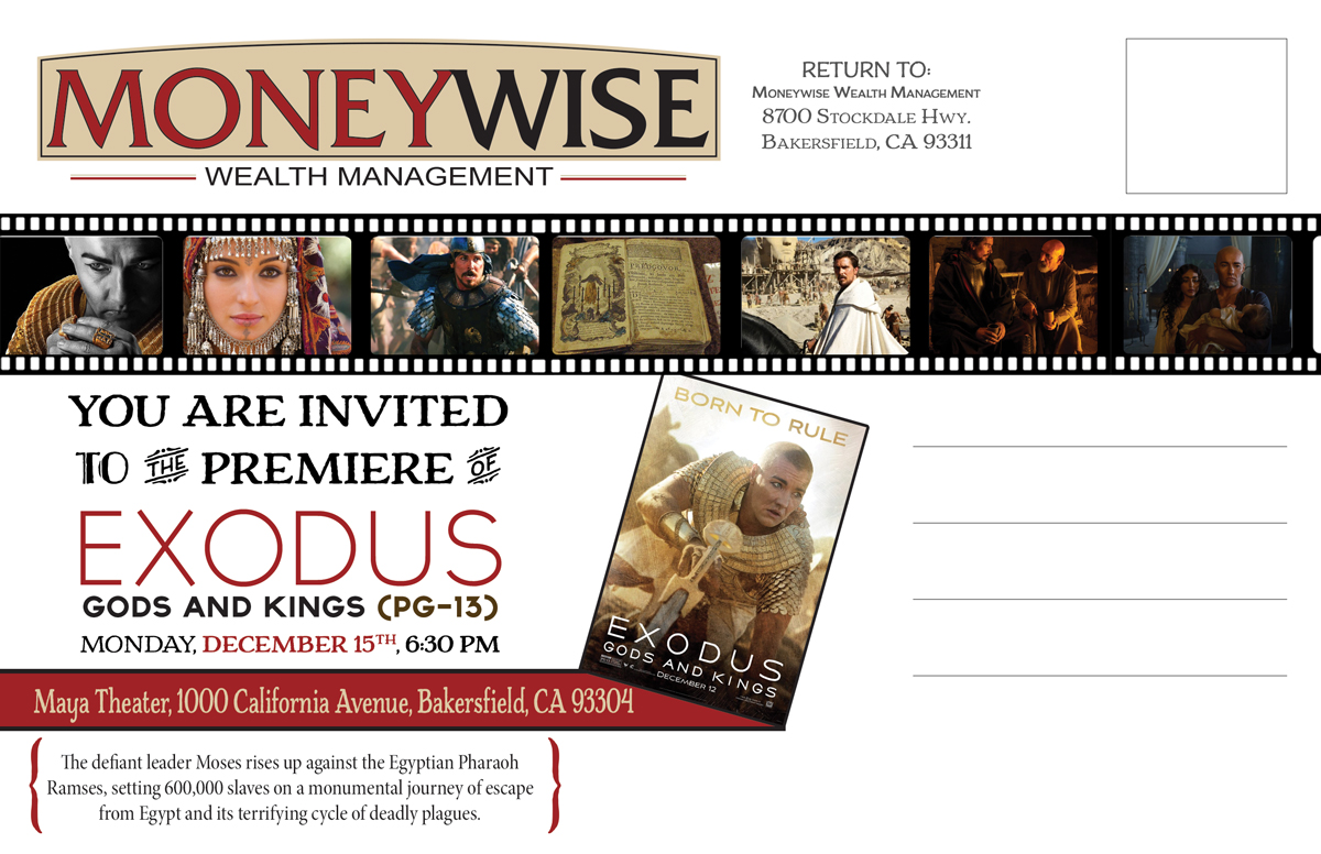 Postcard Design by UrbainFX for Moneywise Wealth Management | Design #4935247