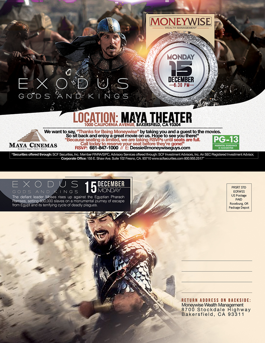 Postkarten-Design von nextconcept für Moneywise Wealth Management | Design #4936932