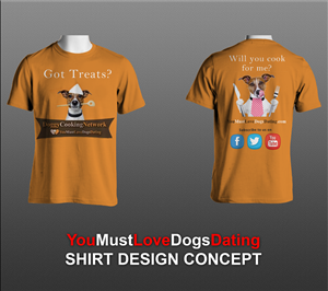 YouMustLoveDogsDating.com and the Doggy Cooking Network need a design