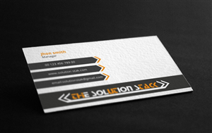Business Card Design by Verified artistry (Design garden) for this project | Design: #4918671