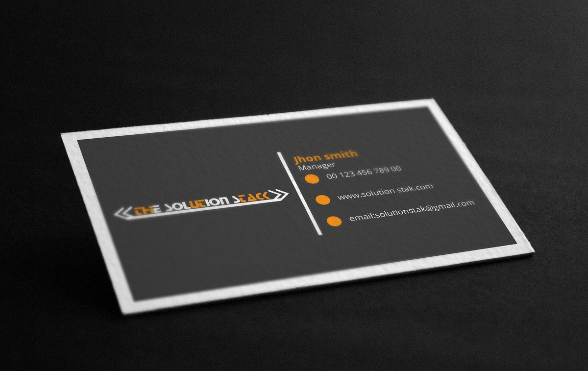 Business Card Design by Verified artistry (Design garden) for this project | Design #4918681