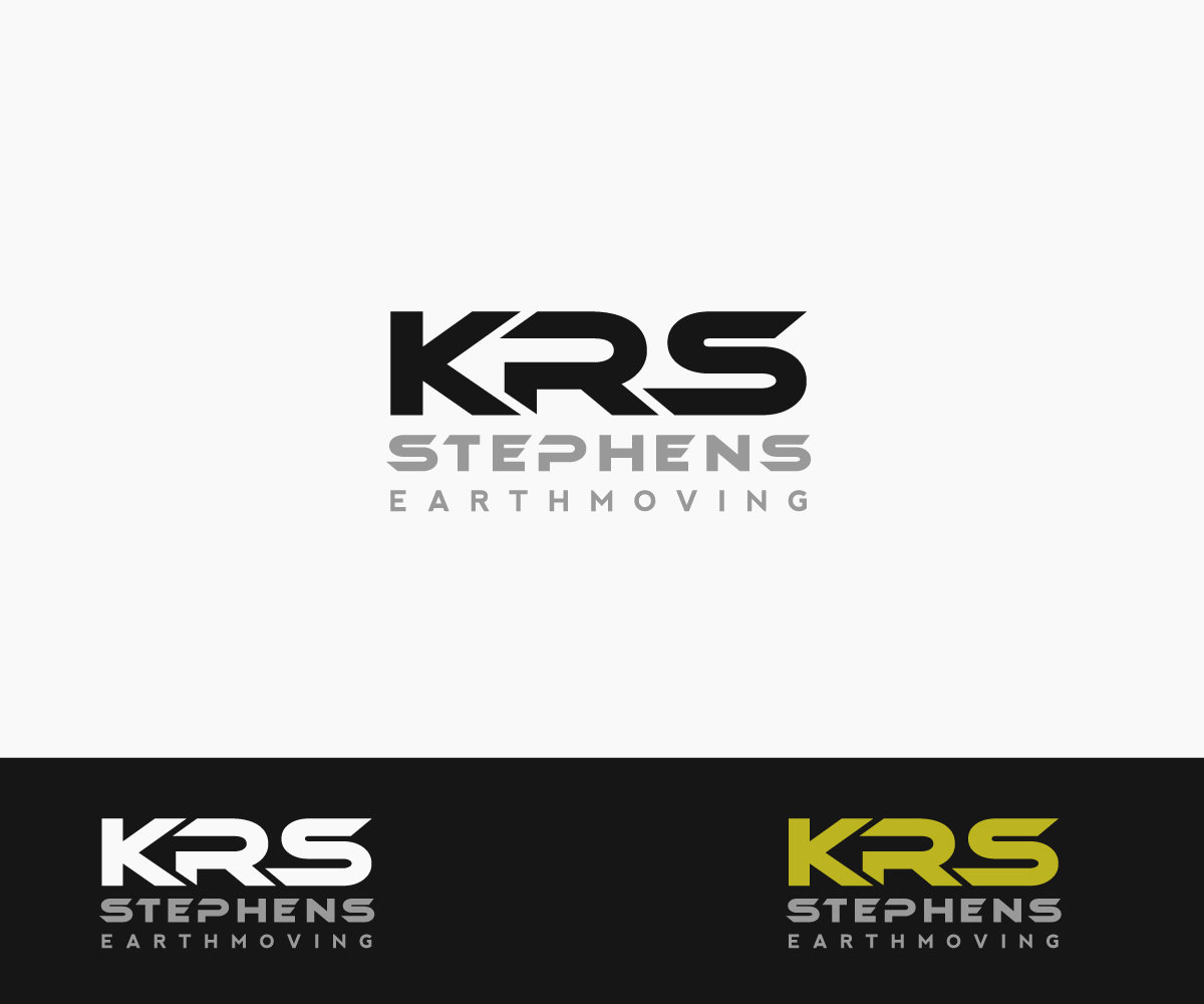 Logo Design by ergo™ for K R STEPHENS Earthmoving | Design #4957889