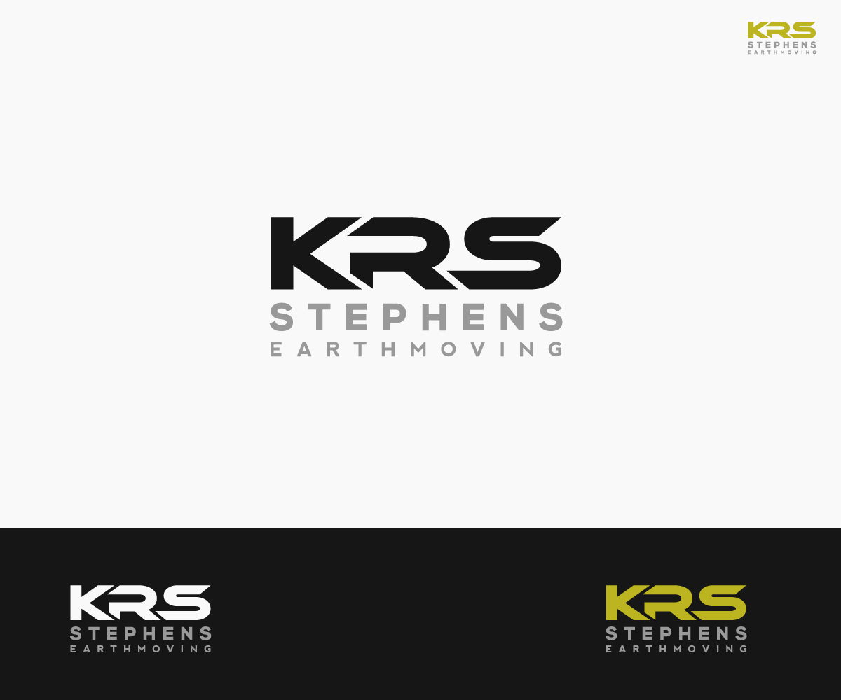 Logo Design by ergo™ for K R STEPHENS Earthmoving | Design #4957924