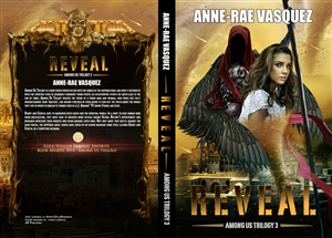 REVEAL, Among Us Trilogy 3 - book cover design | Book Cover Design by Vanes7