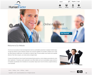 Web Design by pb for Human Factor | Design: #1430318