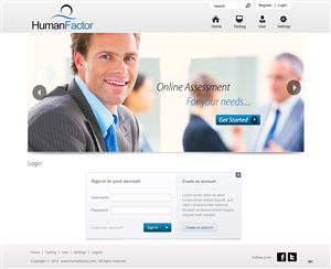 Web Design by pb for Human Factor | Design: #1430321